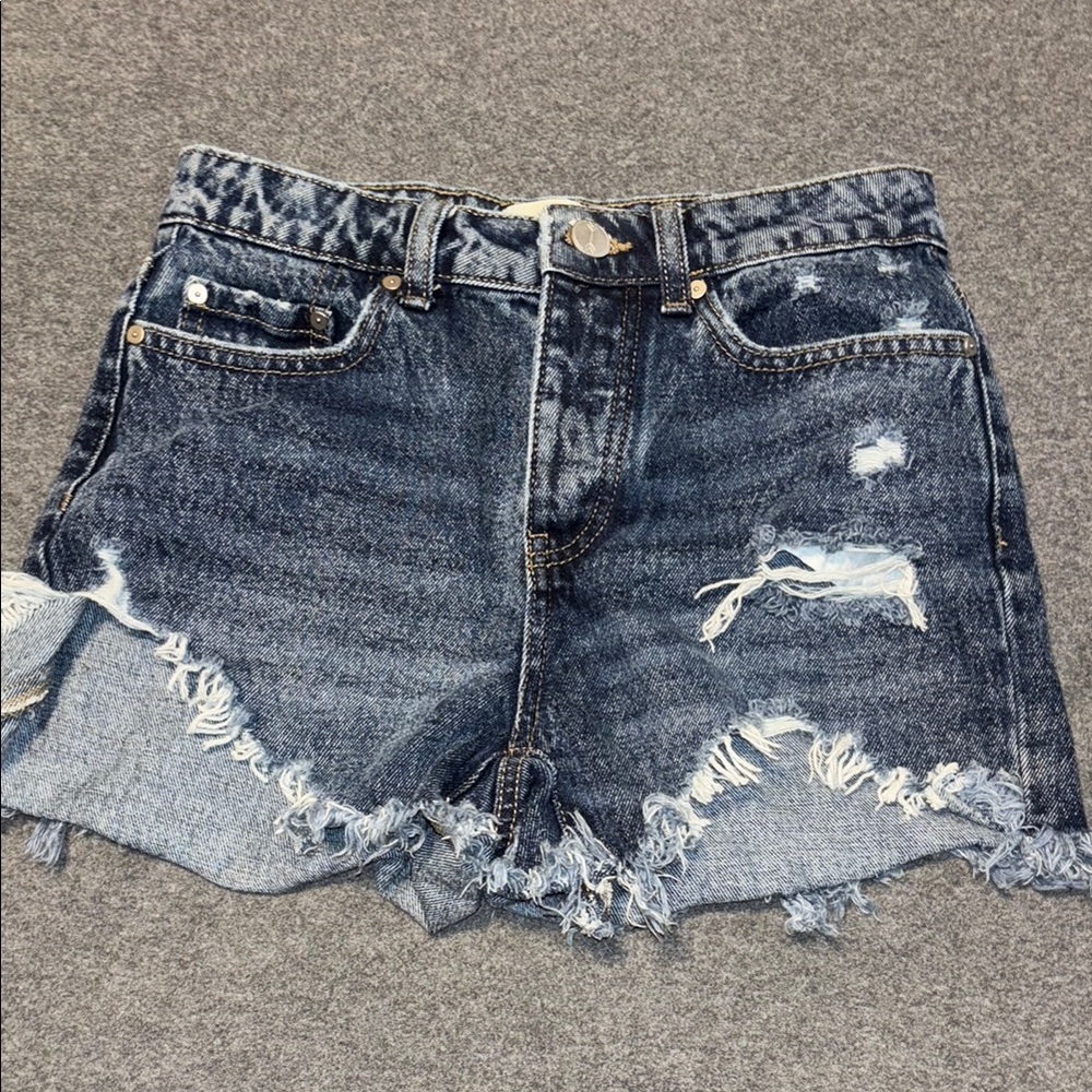 Banjara Distressed Denim Shorts
